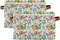 Easter Basket Storage, Box with Handles Easter Bunny Eggs in Grass Flowers Fabric Collapsible Storage Bins